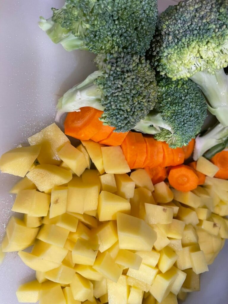 Нарязани зеленчуци
