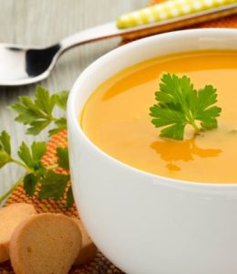 Морковена супа с босилек